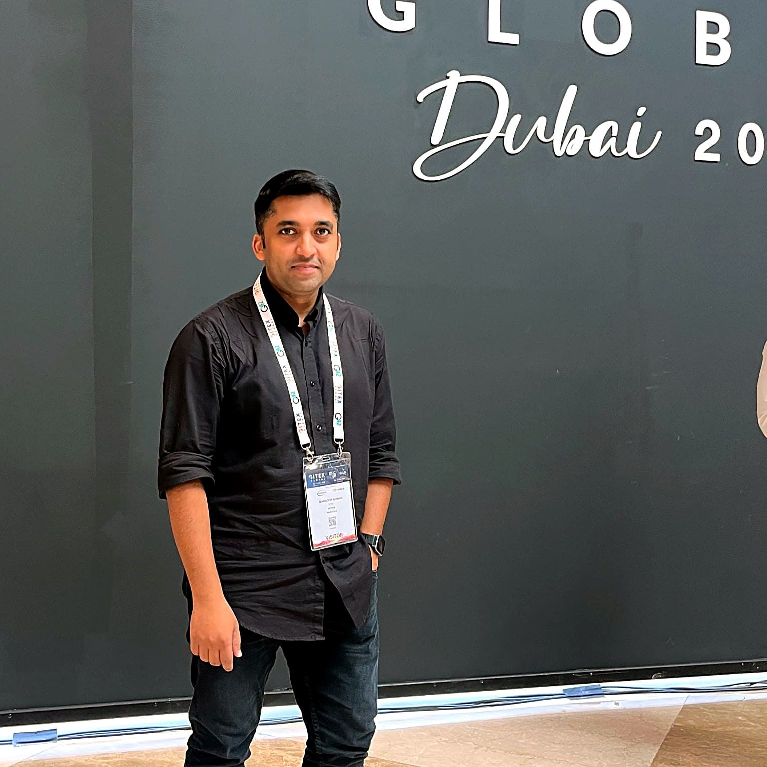 Mansoor Ahmad Samar at GITEX Global, Dubai 2025
