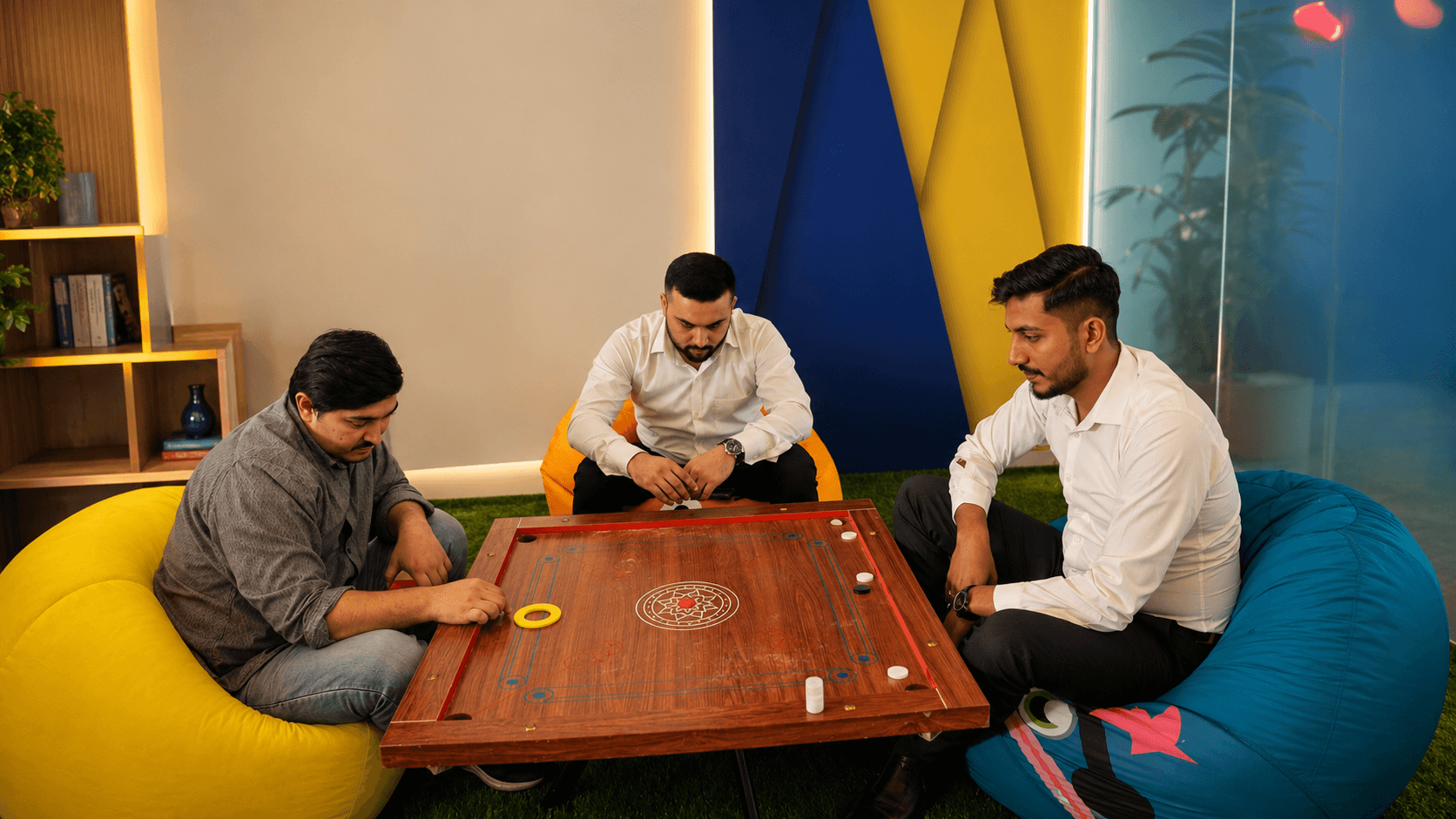 KEYOB team collaborating on business technology solutions